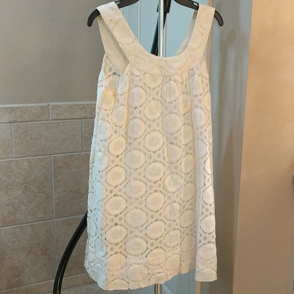 Shoshanna sleeveless women's lace mini dress/tunic - Picture 2 of 4